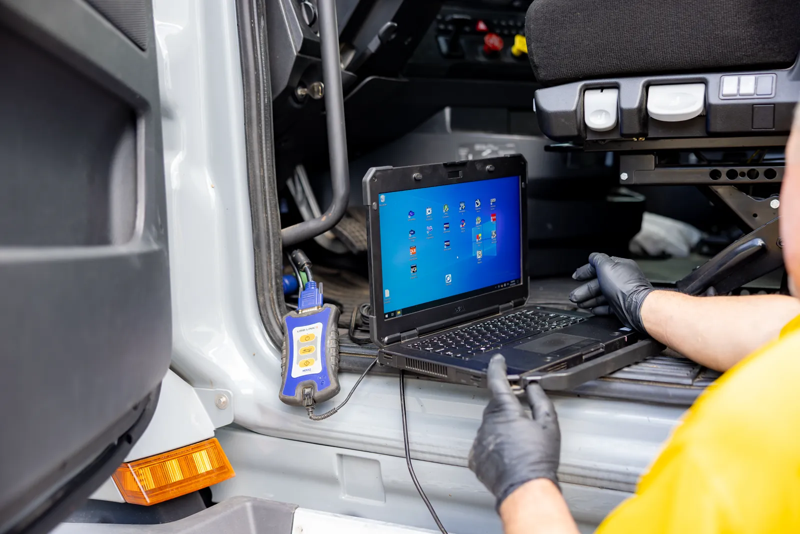 DOT inspections at Truck Shark Diesel Repair in Long Grove, Illinois